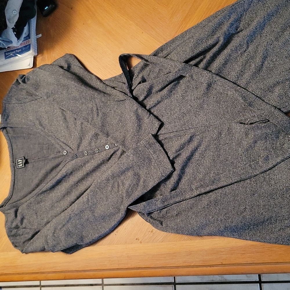 GAP all gray jumpsuit